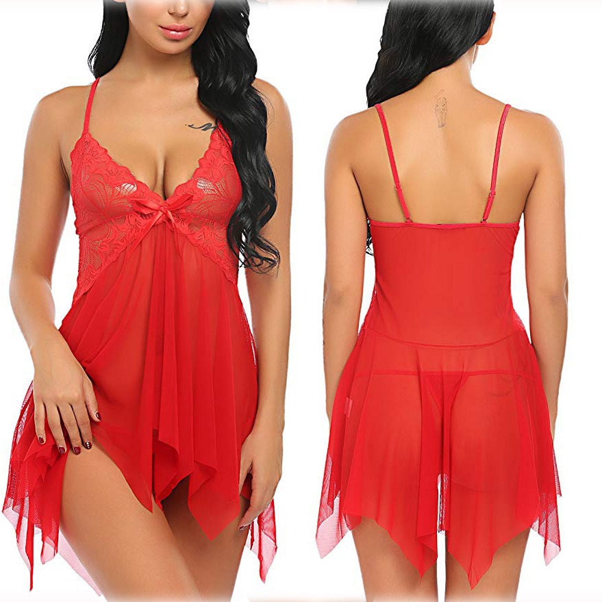 sexy lingerie see-through mesh suspenders American sexy lingerie